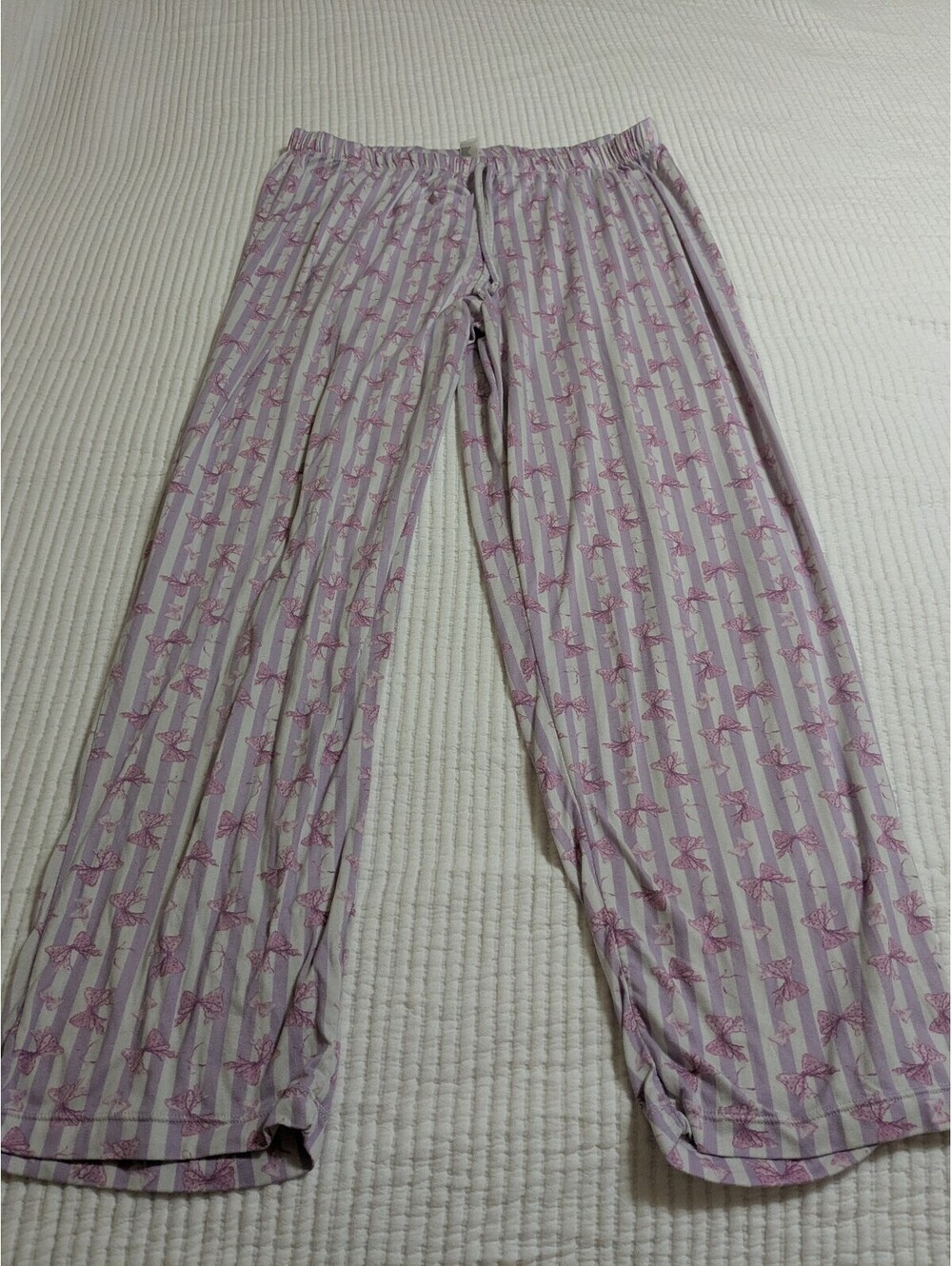 Just Be pink patterned pajama pants